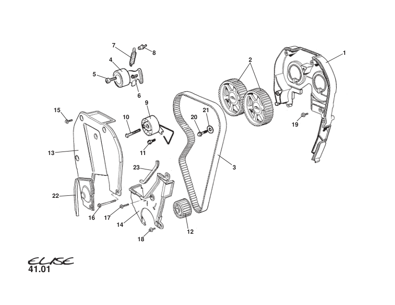 A111E6243S - BELT TENSIONER ASSY-DYNAM (FP)