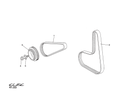 A111E6107F - DRIVE BELT