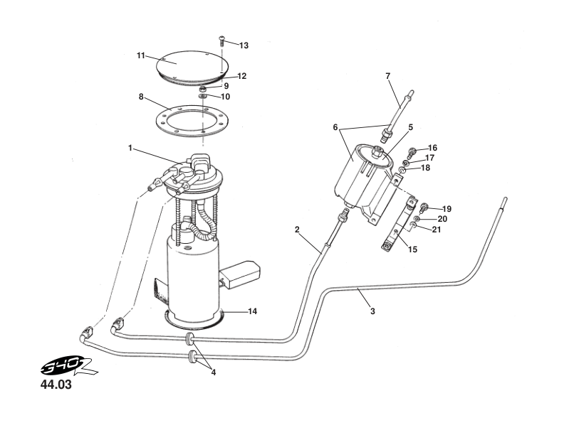 A111L6037S - FUEL FILTER ELEMENT      (FP)