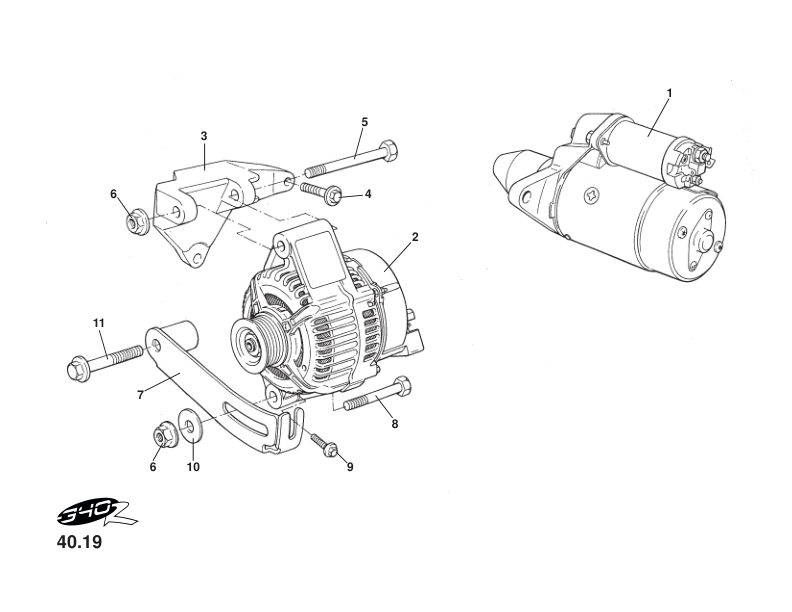 A111E6082S - ALTERNATOR-ELISE