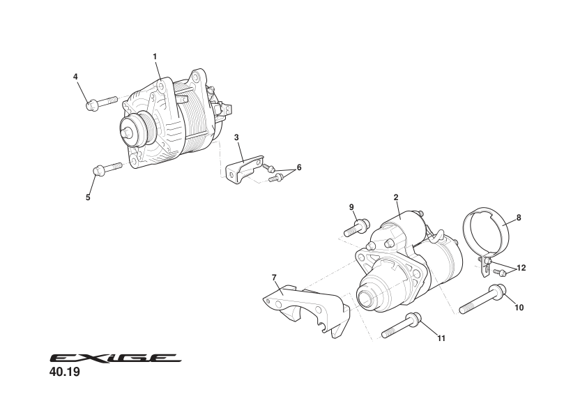 A132E6333S - Alternator Evora/Exige V6