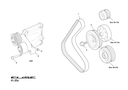 C120E0159F - BELT-S/CHARGER DRIVE HTR  (FP)