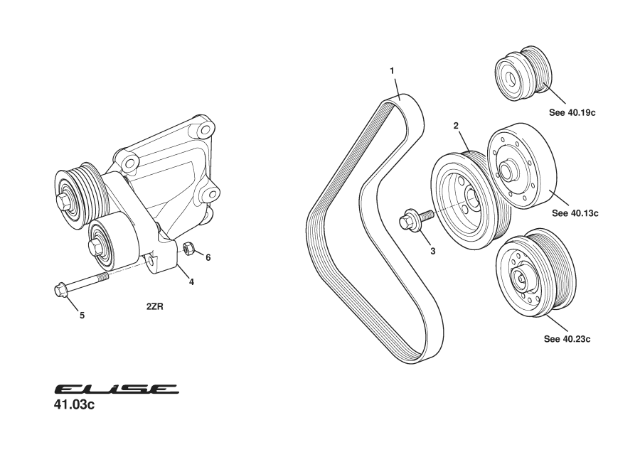 B120E6582F - BELT-SUPERCHARGER DRIVE AC(FP)