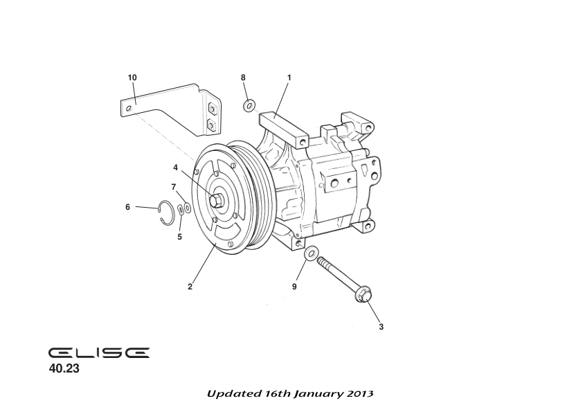 A120E6491S - AC COMPRESSOR