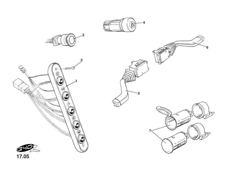 A100M6048F - SWITCH-IND/DIP/MAIN