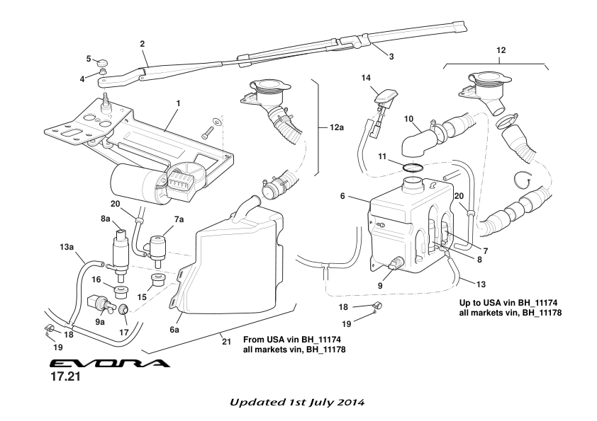 A132U6027H - SCREEN WASHER PUMP (EARLY)