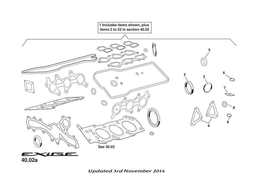 A120E6461S - GASKET - OIL DRAIN PLUG  (FP)