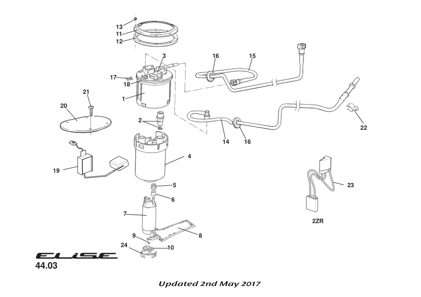 A120L6002S - Fuel pump denso high flow