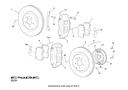 A132J0001S - BRAKE PAD SET