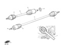 A111D6012S - KIT - BOOT(GAITER)OUTBOARD