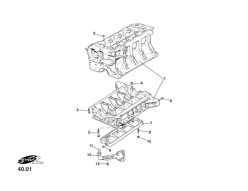 A111E6189S - DOWEL-BLOCK TO GEARBOX