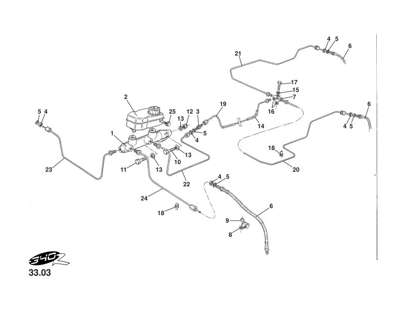 A111J6001L - Brake Master Cylinder