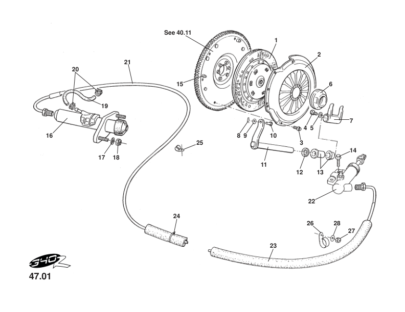 A111Q6006S - CLUTCH SLAVE CYLINDER