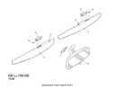 A117V0516J - SUN VISOR-DRIVER RHD CLOTH