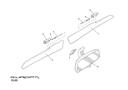 A117V0710J - SUNVISOR-DRIVER RHD LEATHER