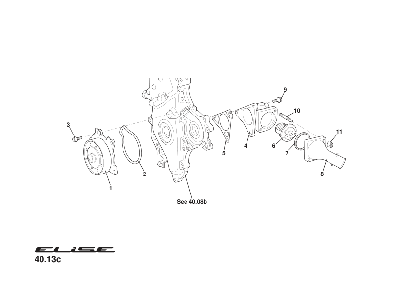 A120E7169S - WATER PUMP ASSY