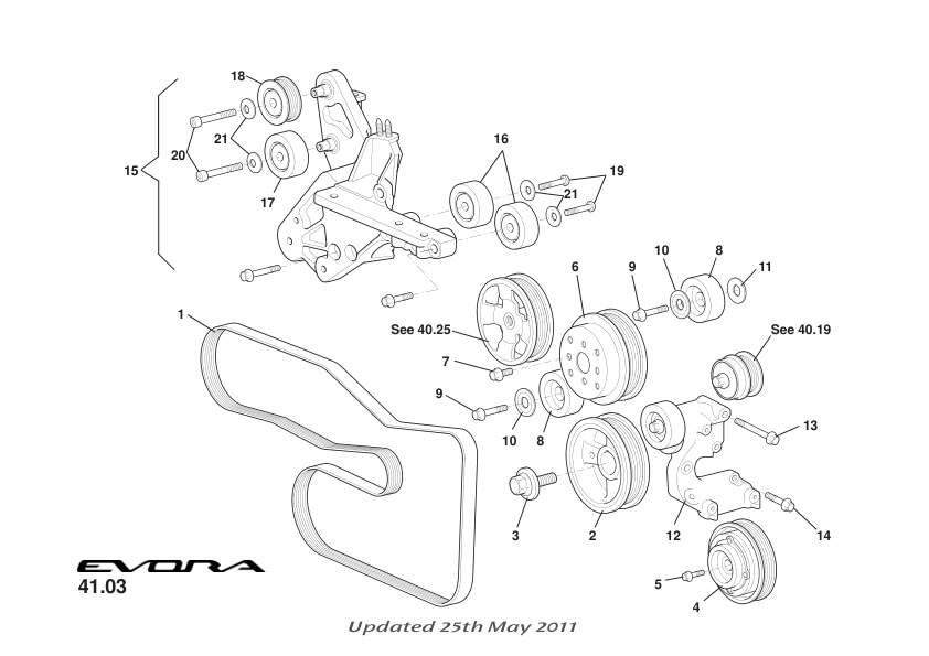 A132E6397S - V BELT-RIBBED            (FP)