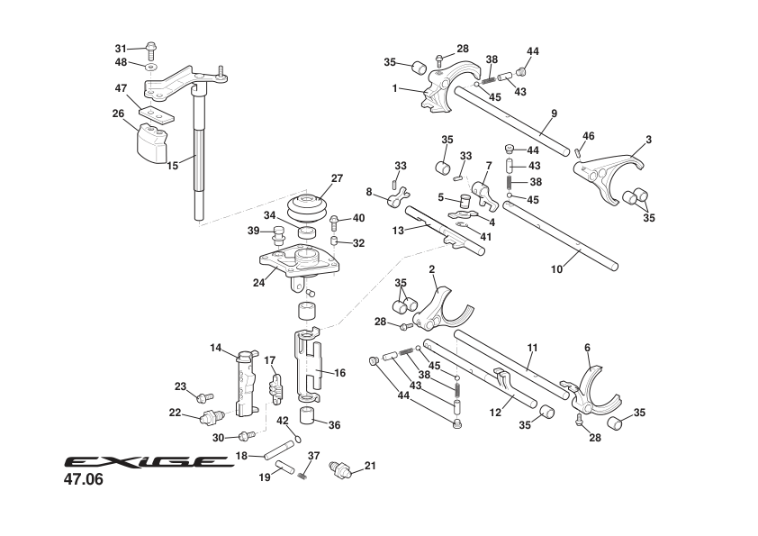 A132F6143S - SHIFT AND SELECTOR OIL SEAL