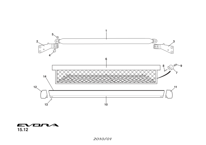 A132V6037F - "T" Anchor  Stowage