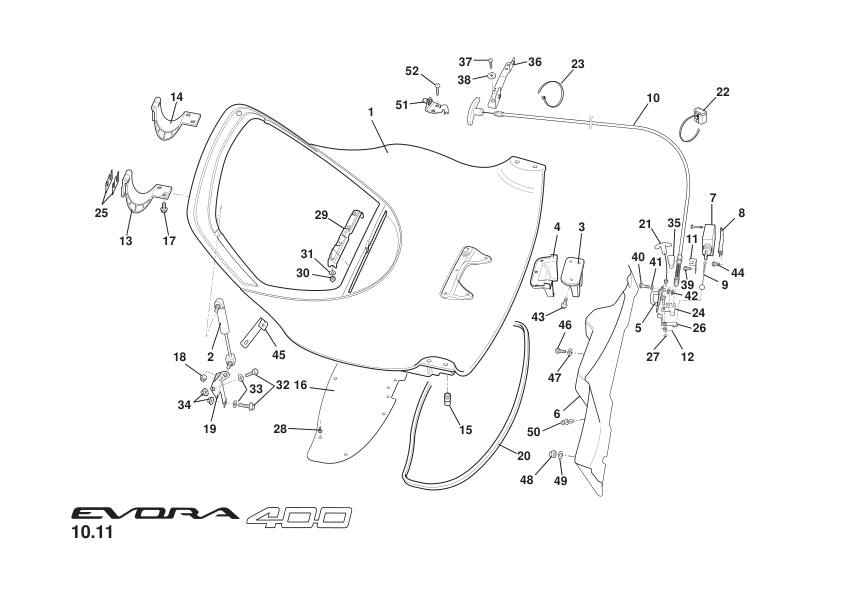 C132B0058F - GAS STRUT-TAILGATE