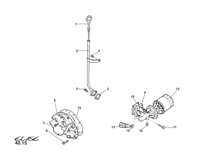 A111E6038S - Oil Filter R/B B111E6038S