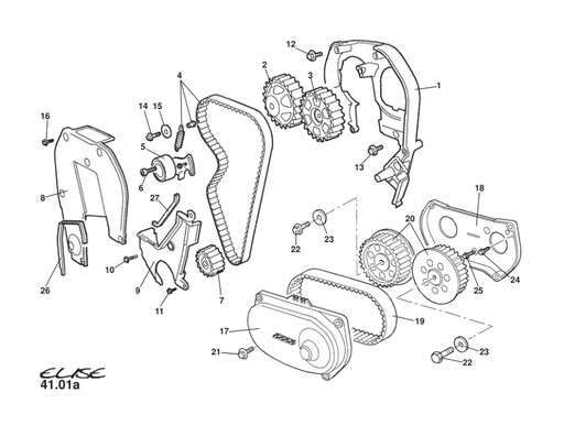 A111E6355S - TIMING BELT KIT VVC      (FP)