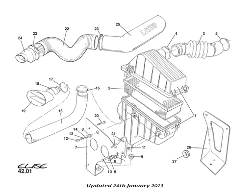 A111E6022S - AIR FILTER ELEMENT      (FP)