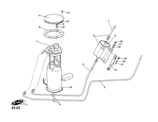 A111L6037S - FUEL FILTER ELEMENT      (FP)
