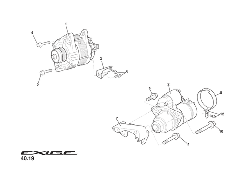 A132E6333S - Alternator Evora/Exige V6