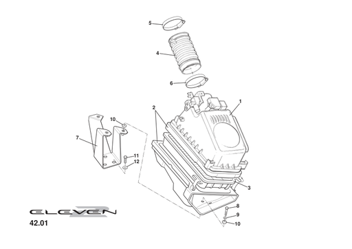 A127E6003F - ELEMENT-AIR CLEANER
