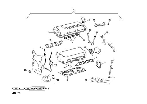A120E6119S - GASKET-CYLINDER HEAD COVER