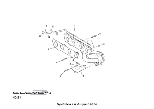A120E6331S - Exhaust Manifold 2ZZ