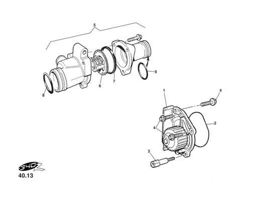 [A111E6182S] A111E6182S - THERMOSTAT ASSEMBLY