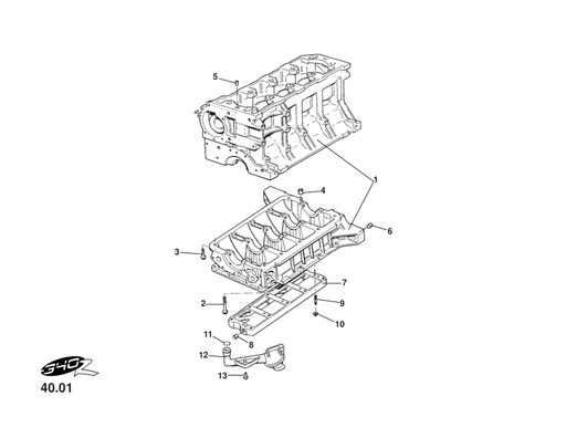 [A111E6189S] A111E6189S - DOWEL-BLOCK TO GEARBOX