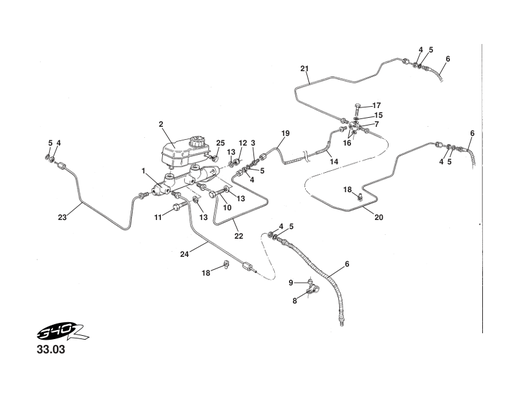 A111J6001L - Brake Master Cylinder