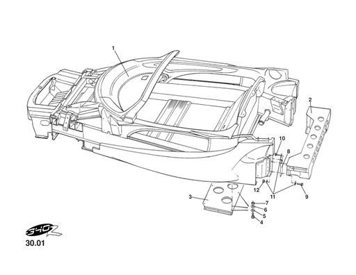 [A111W1156F] A111W1156F - SCREW M8 x 25MM HEX HD G8.8