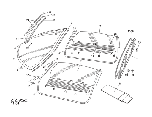 [A111W6568F] A111W6568F - EDGE CLIP