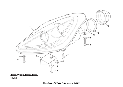 A120B4089F - BRACKET-HEADLAMP MOUNTING LH