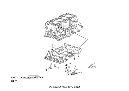 A120E6275S - GASKET-OIL STRAINER