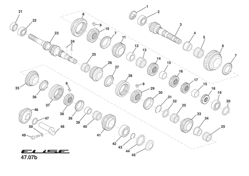 A120F7131S - SHAFT-OUTPUT