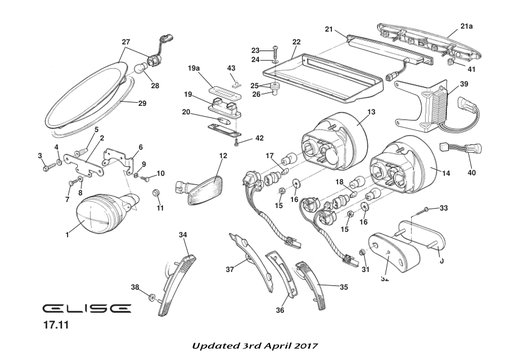 [A120M6001F] A120M6001F - REFLECTOR - REAR REFLEX