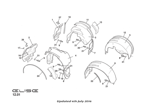 [A122B0168K] A122B0168K - INFILL PANEL-W/ARCH LINER RH