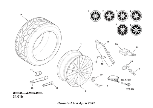 A128G0013F - CENTRE CAP (Y/G) 60MM (SHORT)