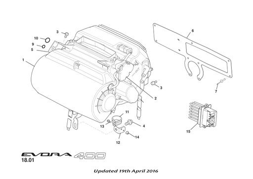 A132P6021S - HVAC FAN SPEED RESISTOR MODULE