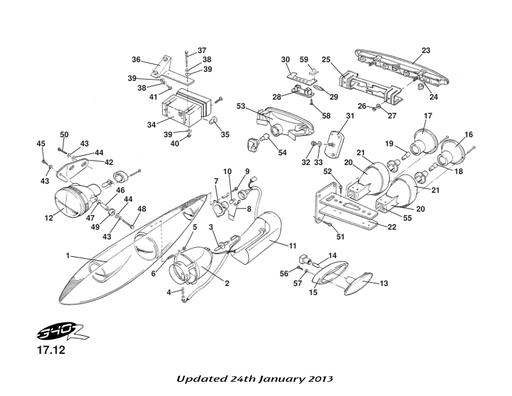 [A340M6005F] A340M6005F - DRIVING LAMP-80MM ELIPTICAL