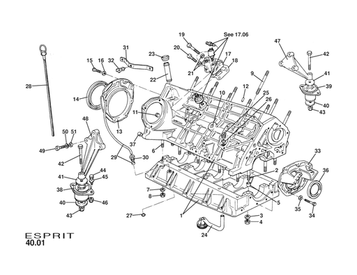 [A912E2334F] A912E2334F - SEAL-CRANK REAR