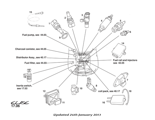 A918E6080F - SPEED SENSOR - INDUCTIVE