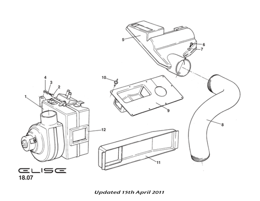 [C116P0003F] C116P0003F - UNIT-AIR DISTRIBUTION HTR LHD