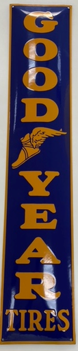 GY01 - Plaque émaillée GoodYear